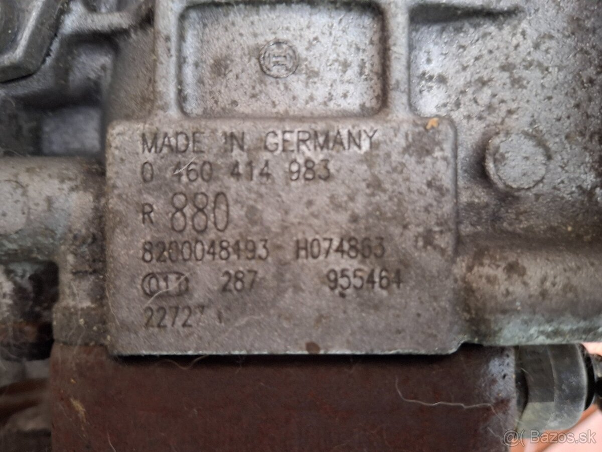 Vstrekovacie čerpadlo Renault - 2