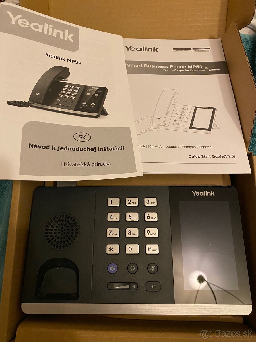 Yealink teams VoIP telefón - 2