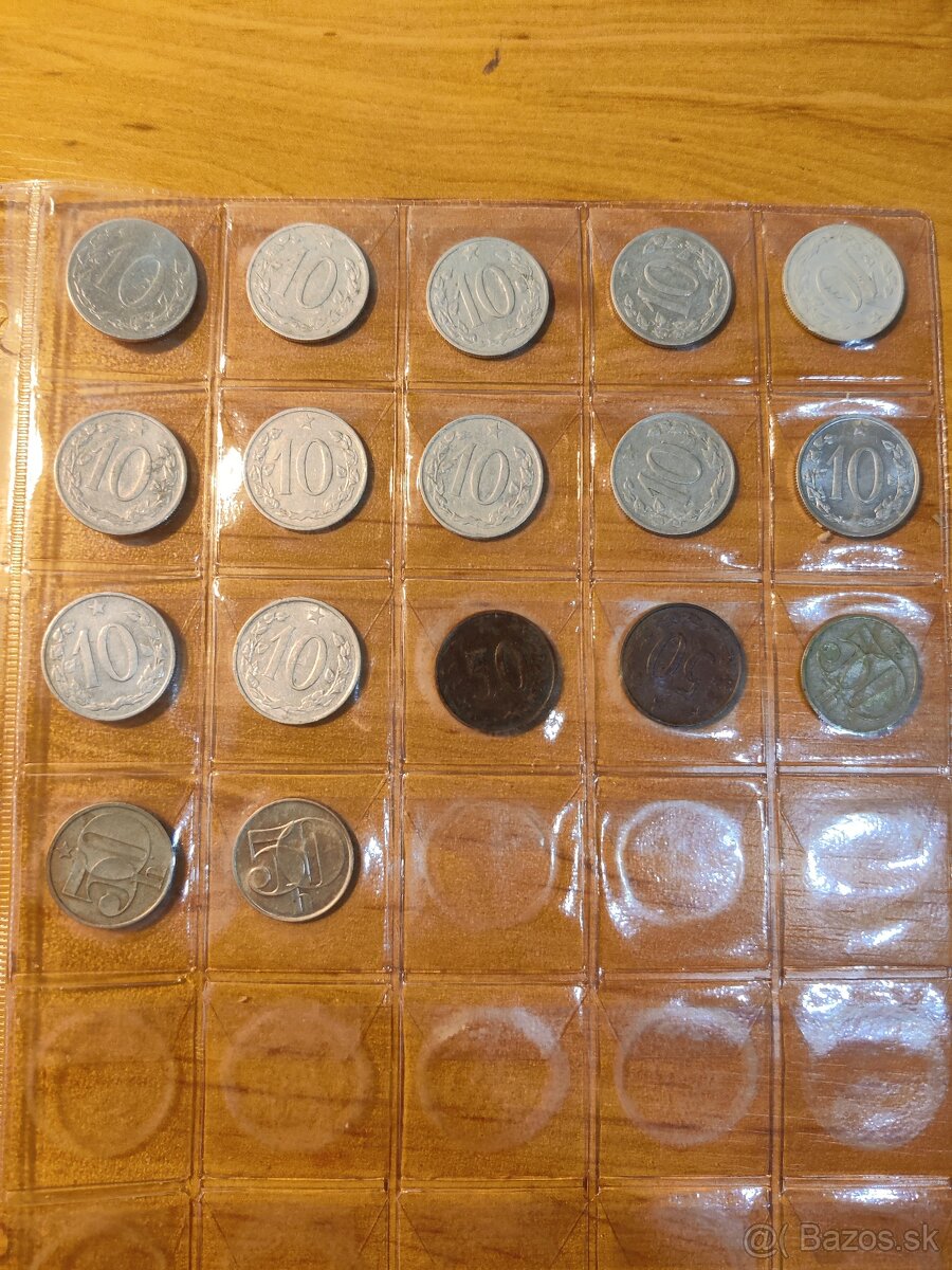 drobné mince od roku 1953 - 2