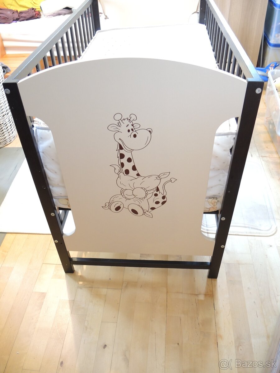 Detská postieľka so žirafkou - 2