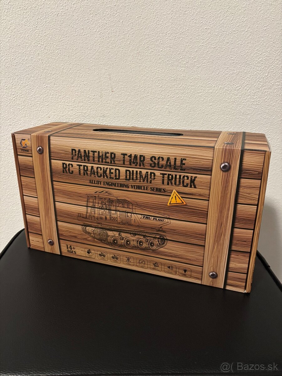RC pásový dumper T14R Panther - 1:50 (RC pásový sklápač) - 2