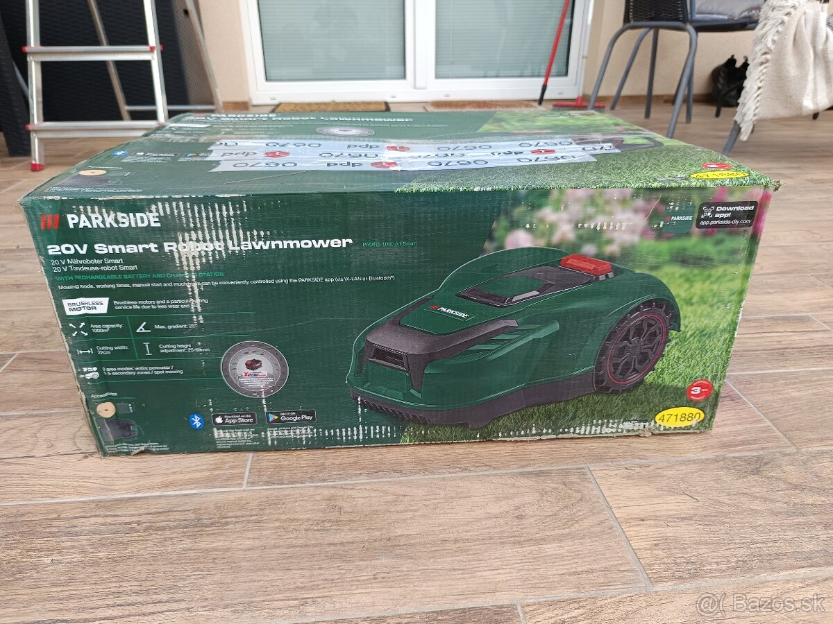Parkside robotická kosačka 1000 - 2