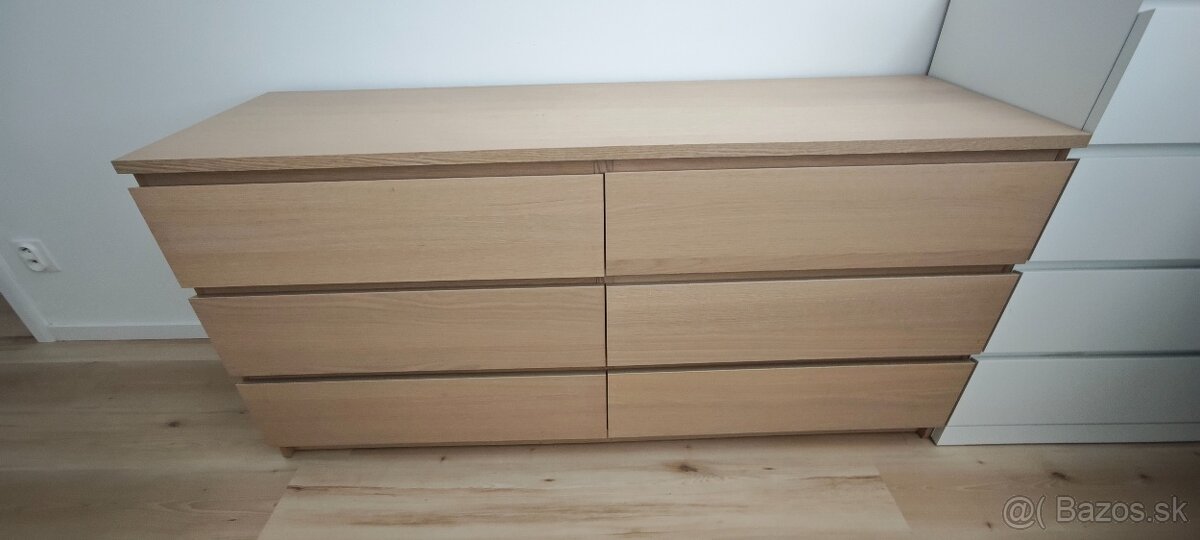 Komoda MALM dub - 2