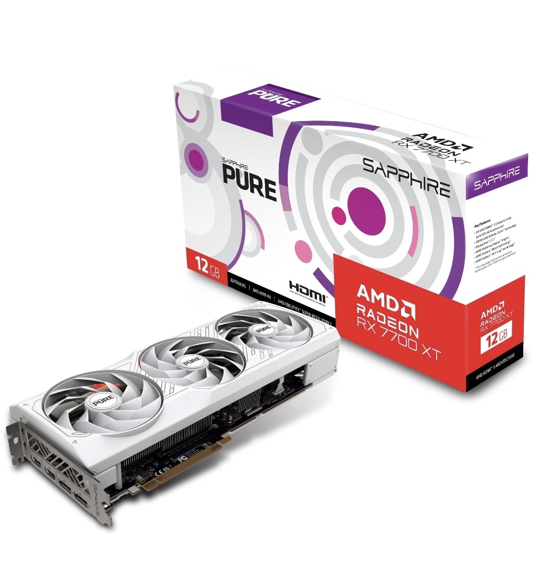 Sapphire 7700xt 12gb Pure - 2