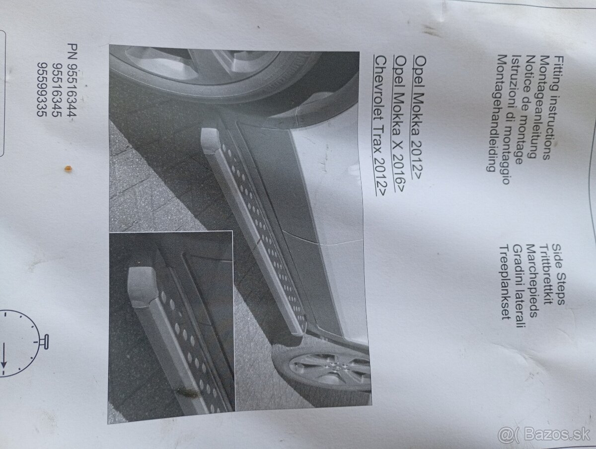 Opel mokka bočné nášľapy - 2