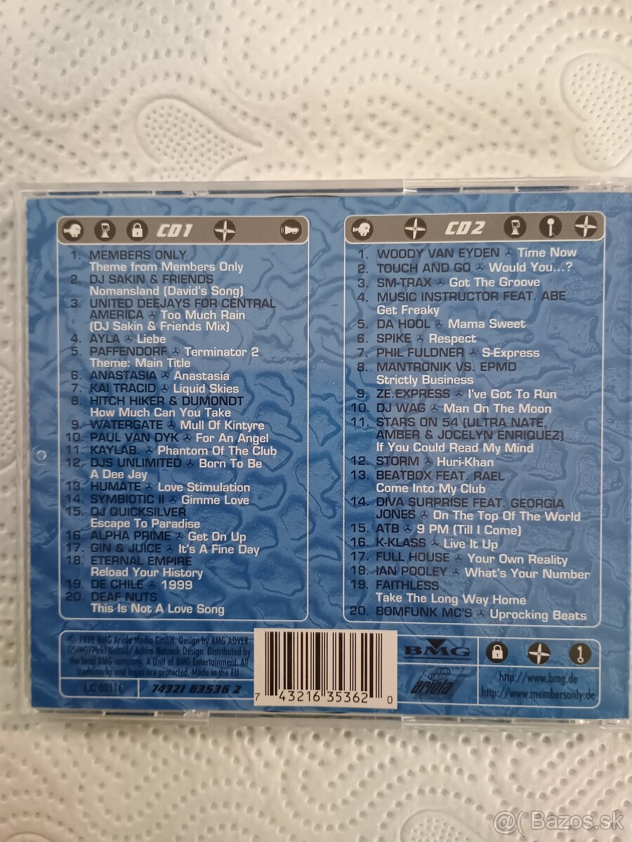 2CD výbery po 3€. - 2