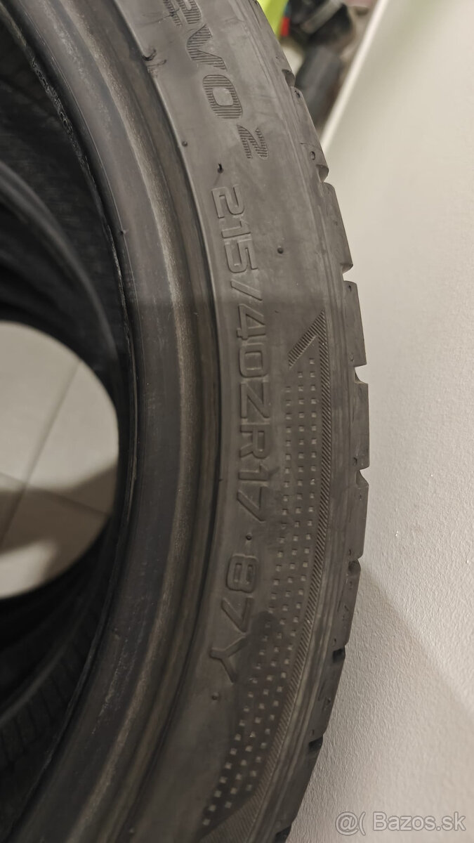 Predám letné pneumatiky Hankook - 2