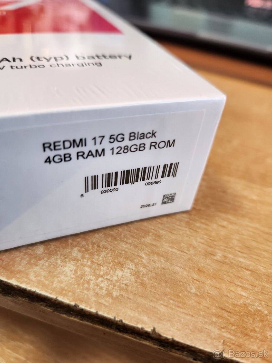 Redmi 17 5g 4/128GB - 2