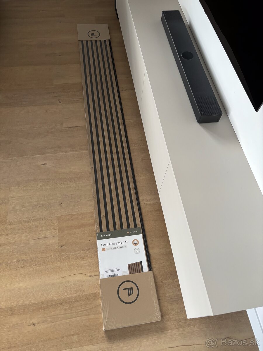 Predam dekoracny lamelovy panel, 2650 × 300 × 4 mm - 2