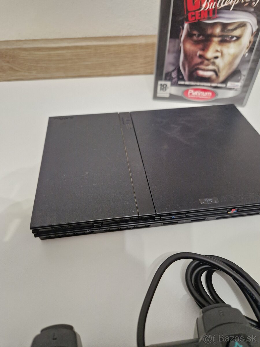 PlayStation 2 Slim herná konzola čierna - 2