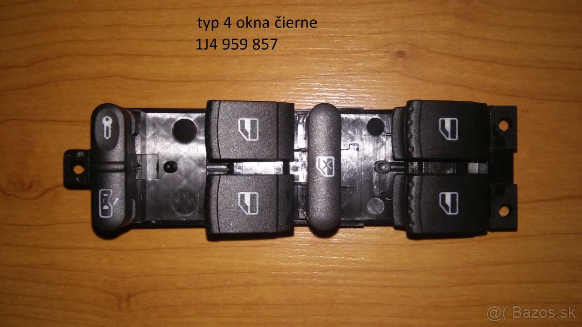 Vypínač sťahovanie okien Passat B5 golf Jetta Bora Oct - 2