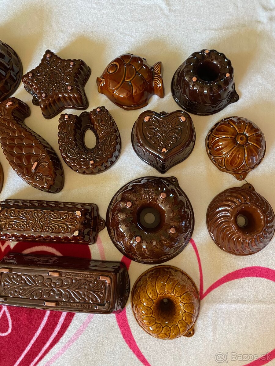 Zbierka keramické Formy na pečenie bábovka - 2
