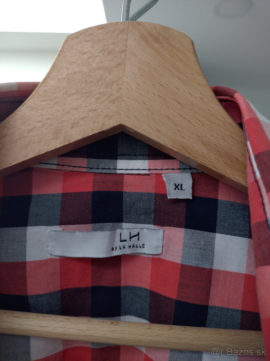 panska kockovana cervenociernobiela kosela - 2