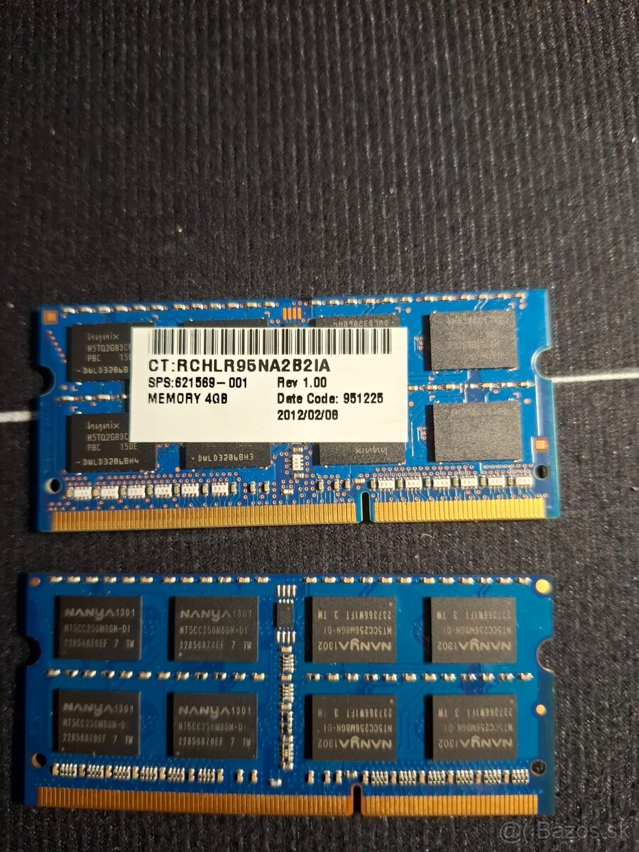 Pamäť RAM 4GB - 2