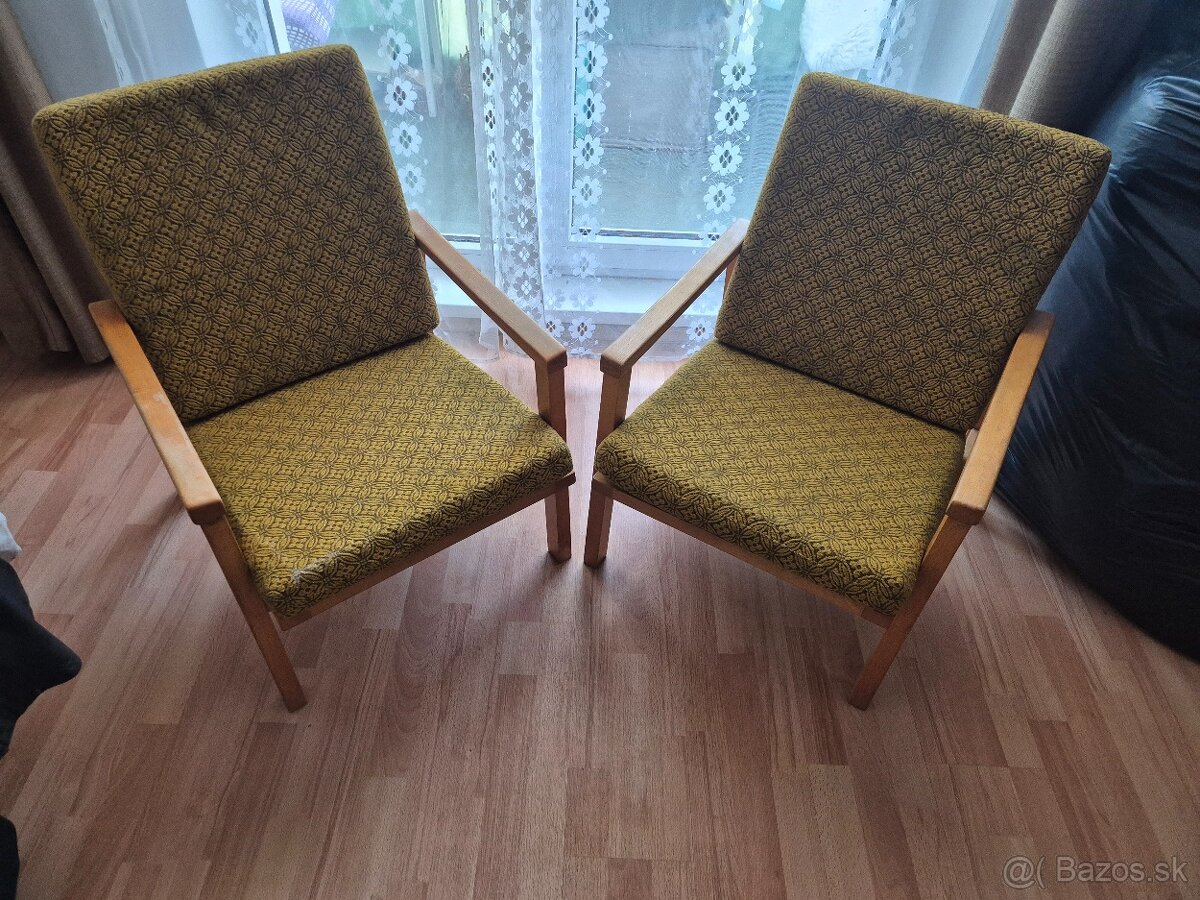 Retro kreslá Ton - 2