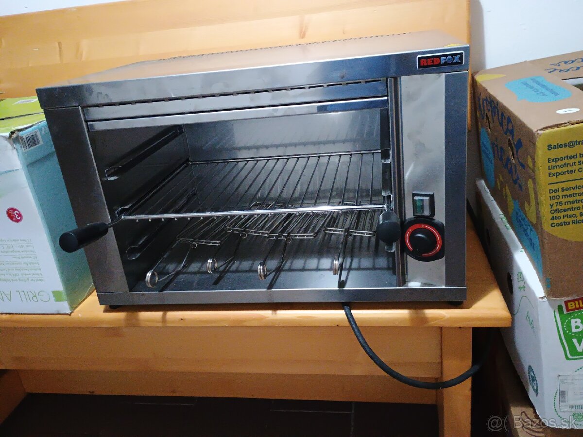 Predám elektrický gril REDFOX SE 40 S - 2