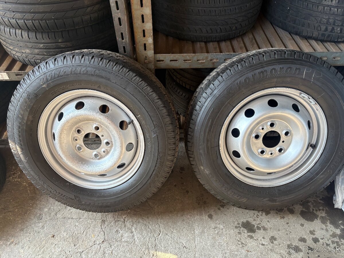 2ks rezervné koleso 5x130 R16 - 2