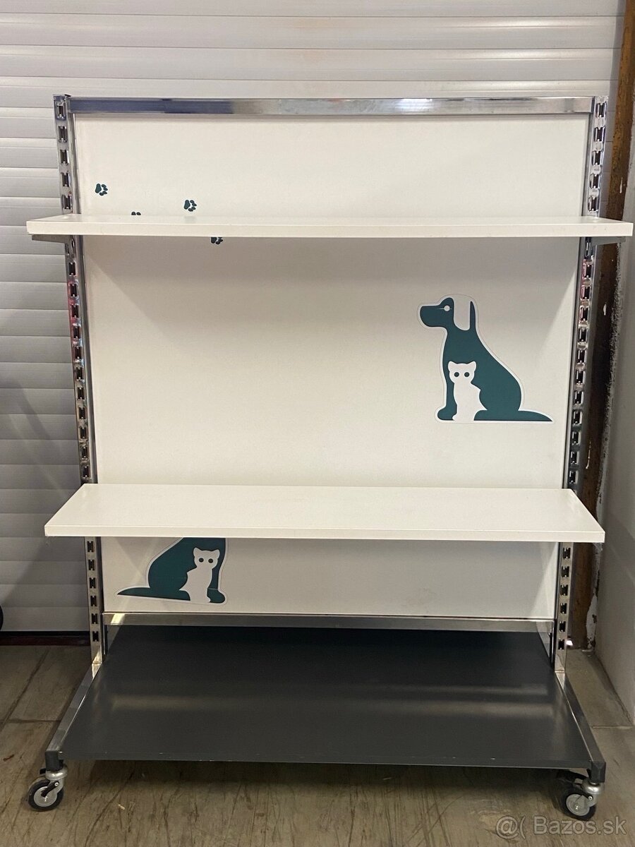 Regál polica obojstranná - 2