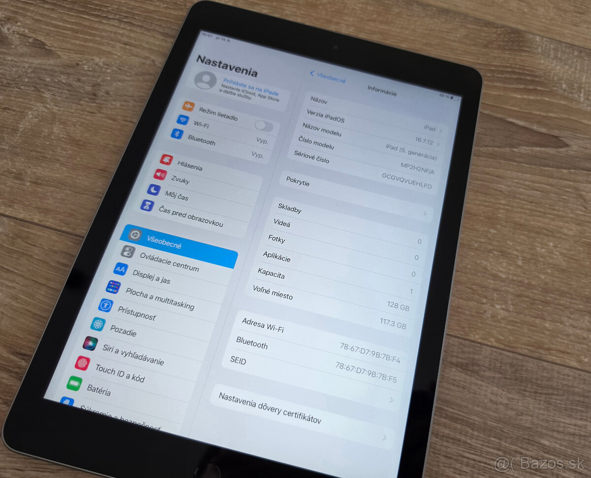 Apple iPad 5 gen 128gb - 2