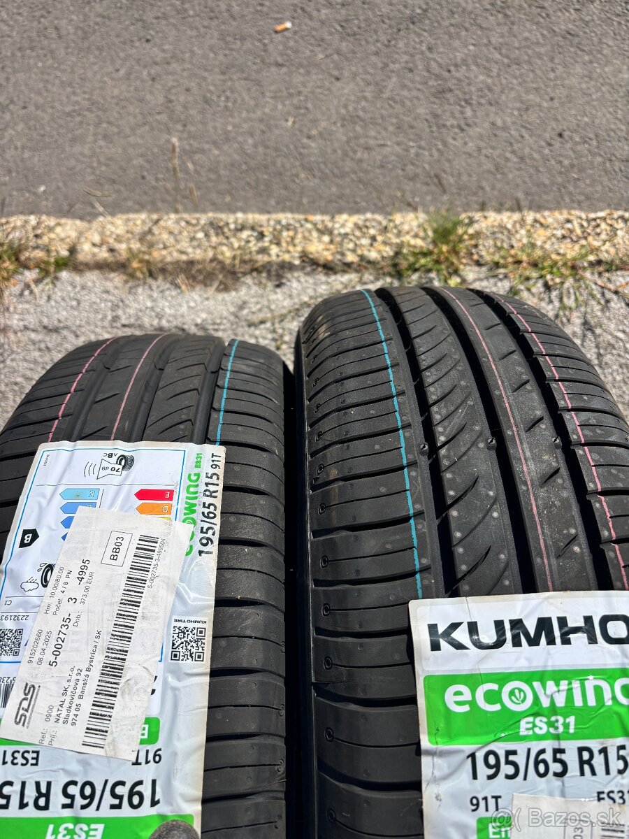 Predám nové pneumatiky KUMHO - 2