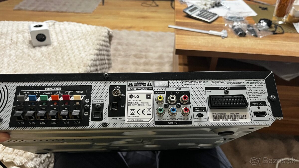 Domace kino 5.1 LG HT762TZ - 2