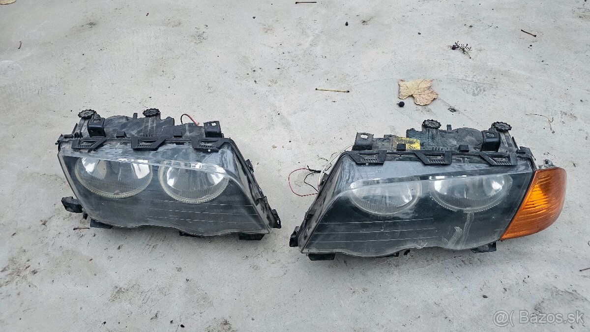 Predné svetlá bmw e46 - 2