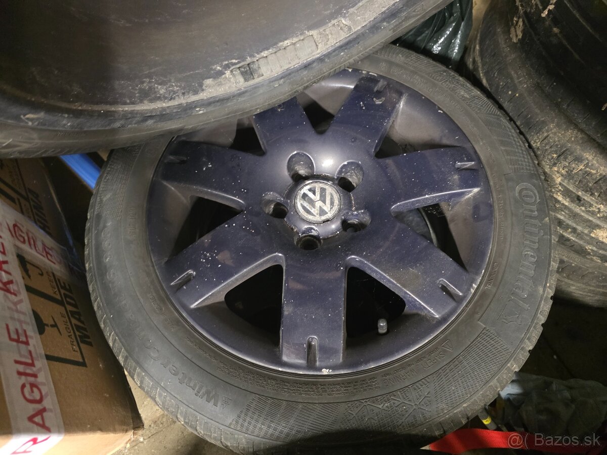 VW disky R16 5x112 + 205/55 R16 - 2