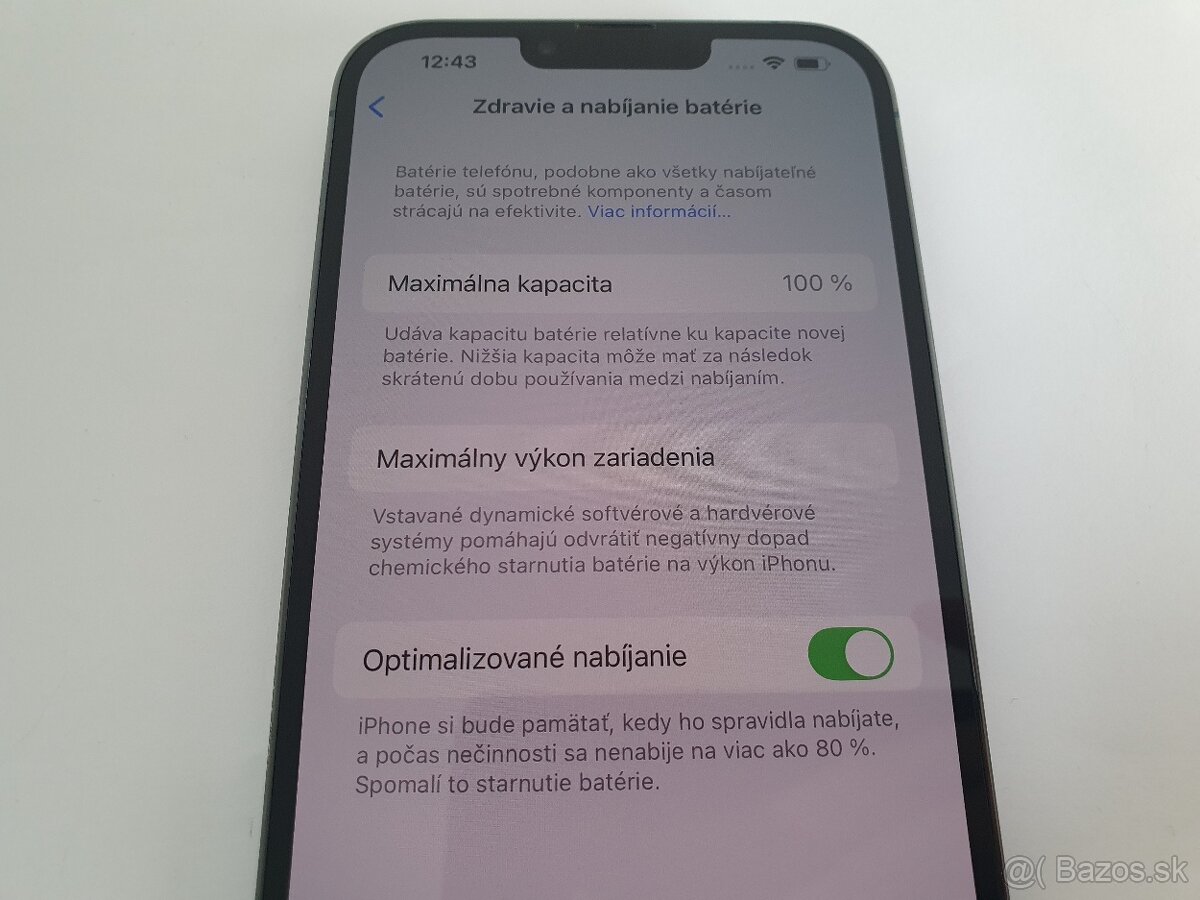 iPhone 13 PRO Max 256GB 100% kapacita batérie - 2