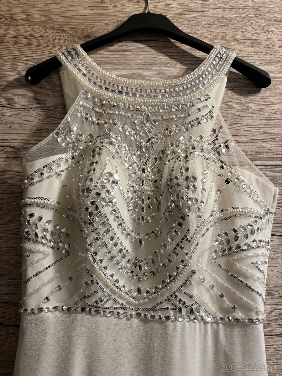 Biele slávnostné šaty - 2