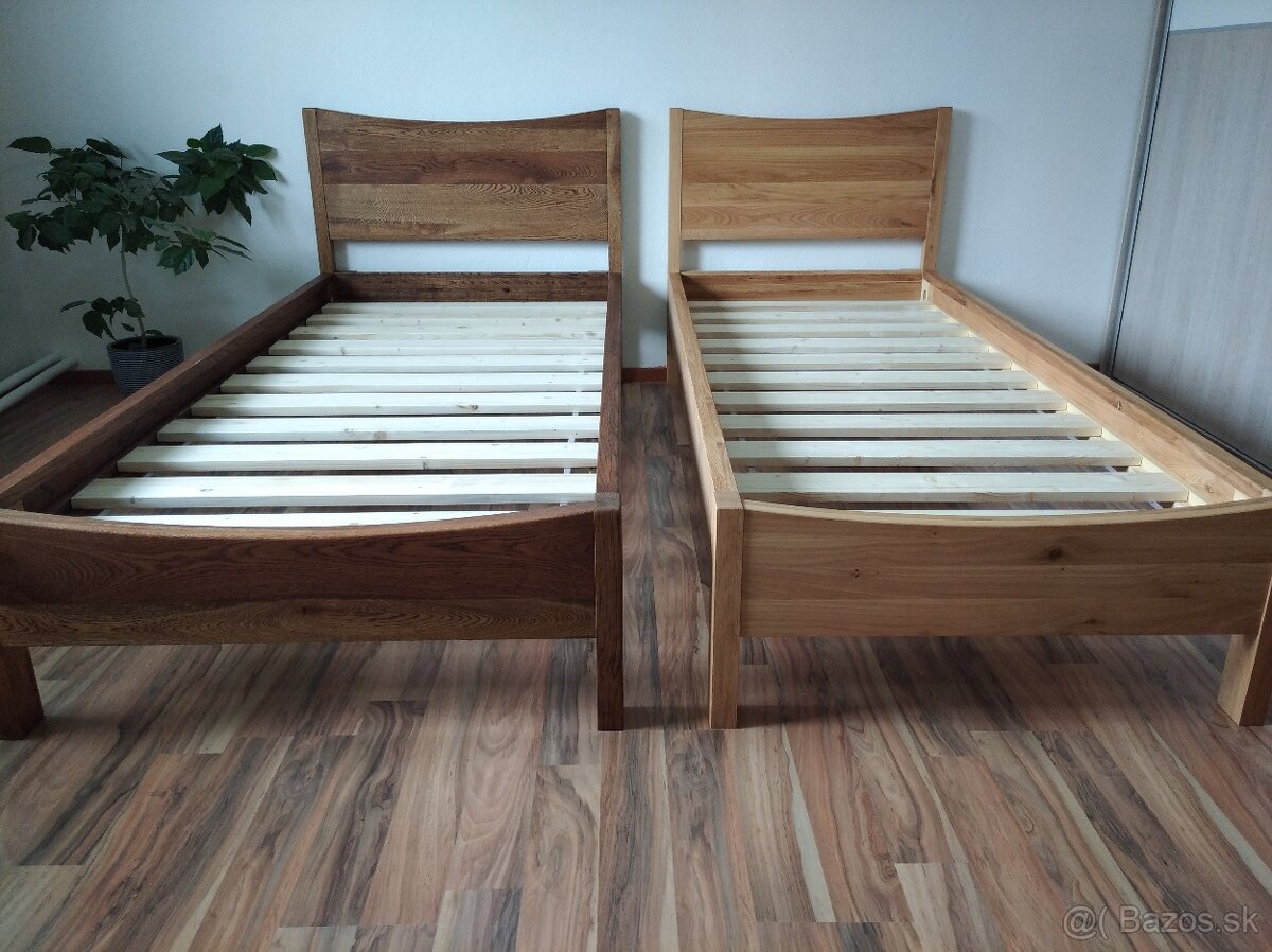 Dubové jednolôžko Zora - 2