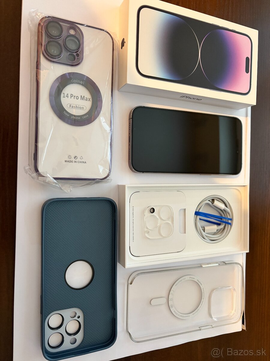 Predám iPhone 14Pro Max 256Gb vo fialovej farbe - 2