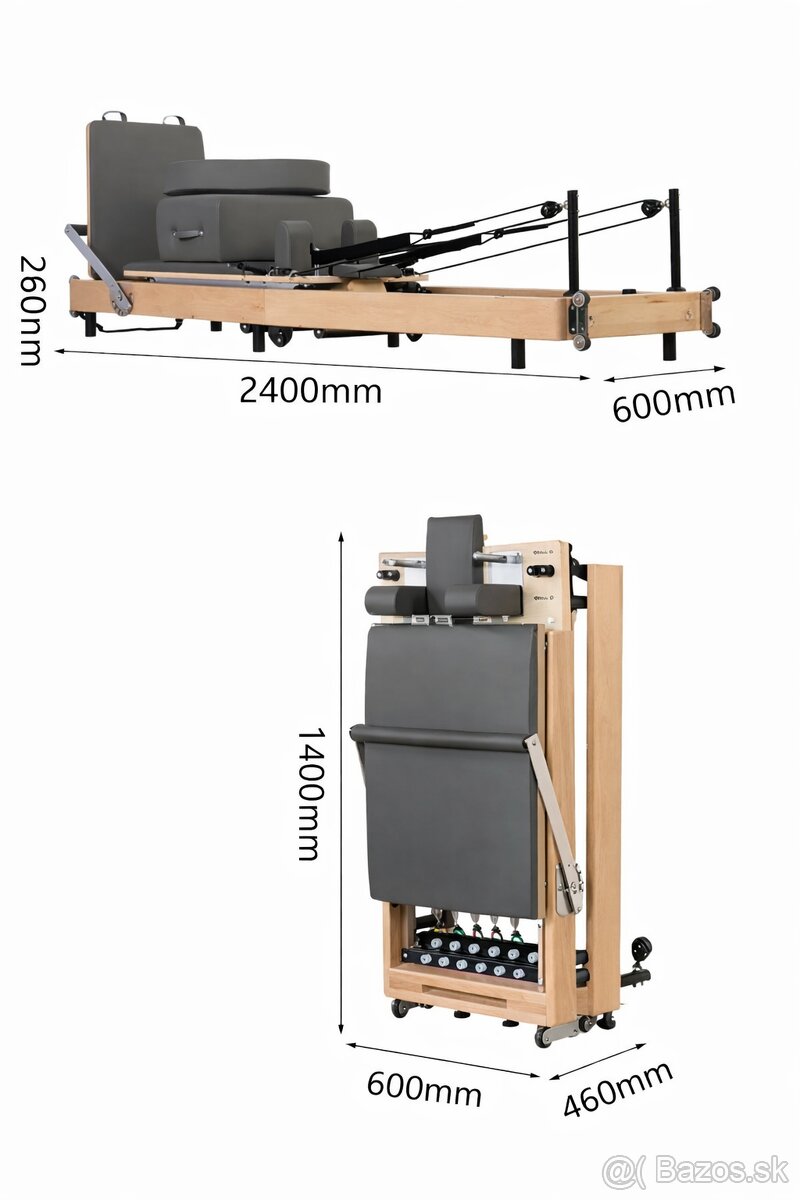 Pilates reformer stroj - 2