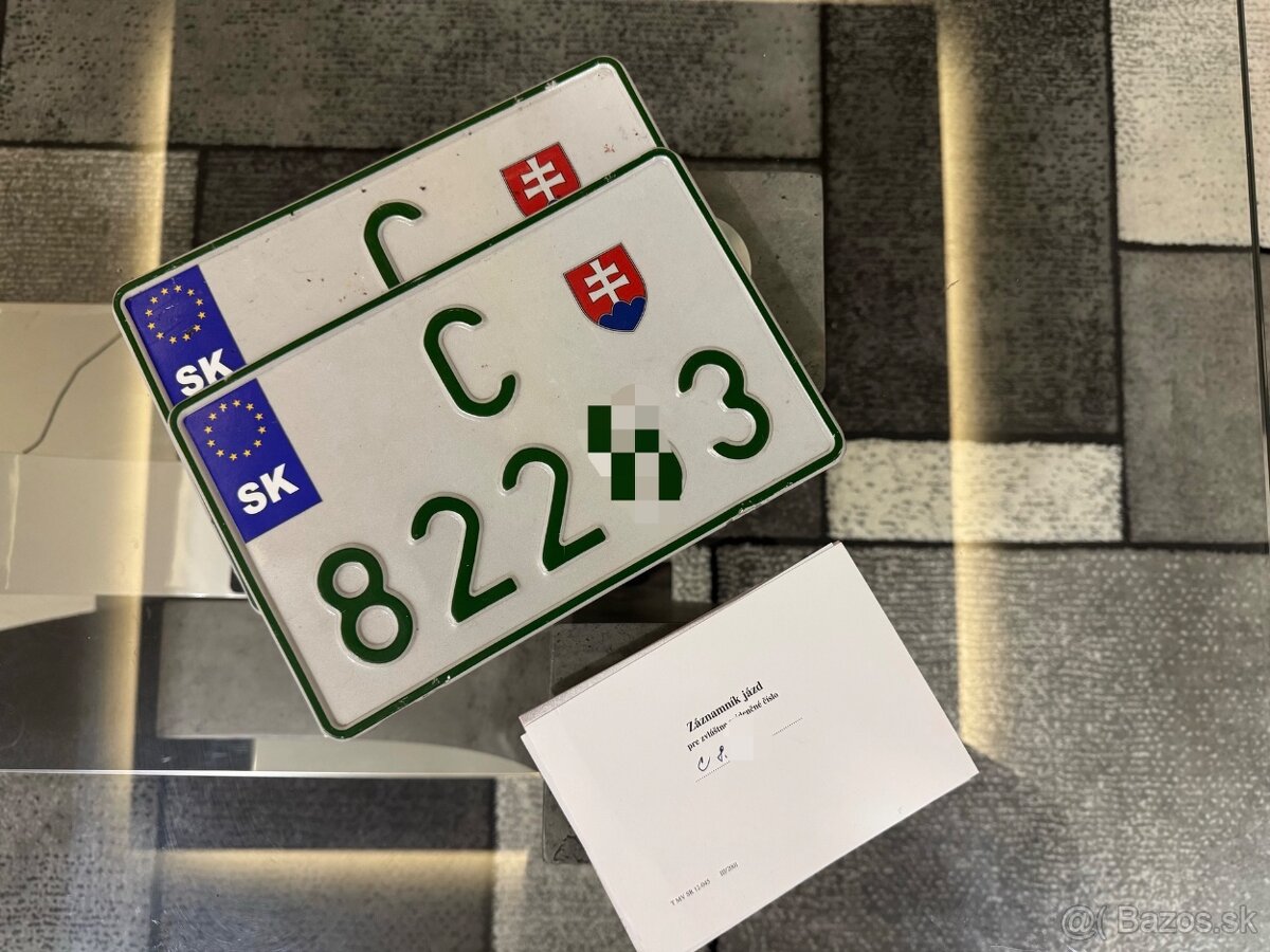 Prevozné značky EÚ / SK maďarské + C - 2