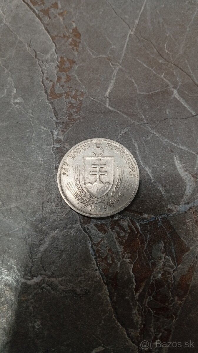 5 korún slovenských - 2