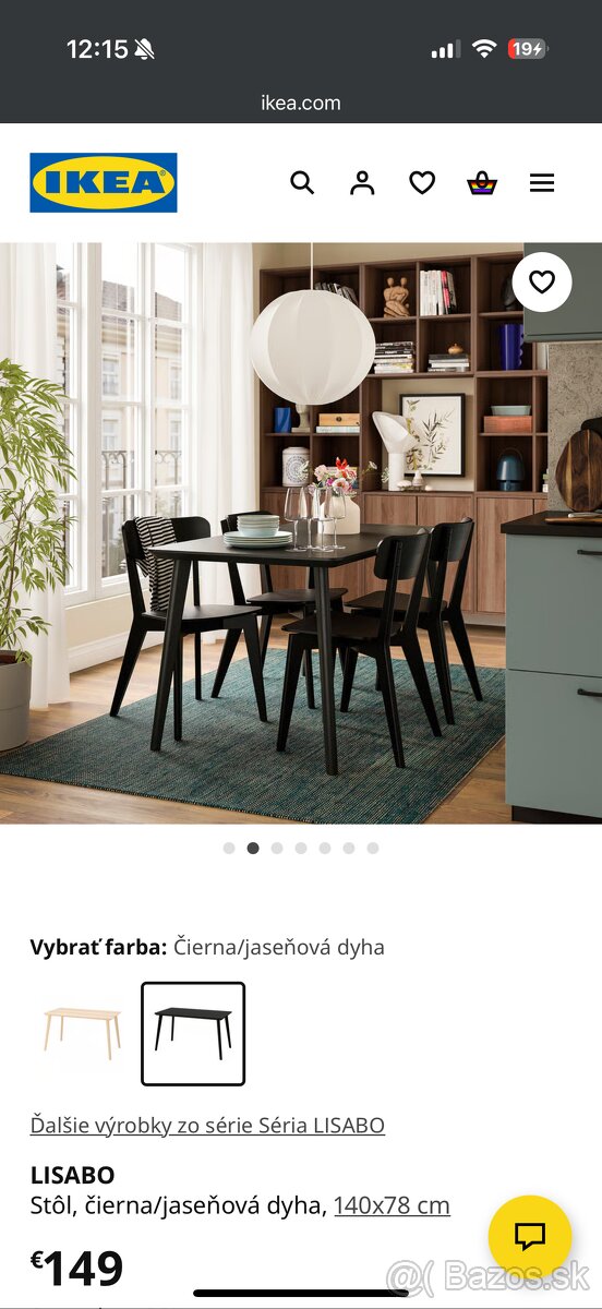 Jedálensky stôl 140x78 - 2