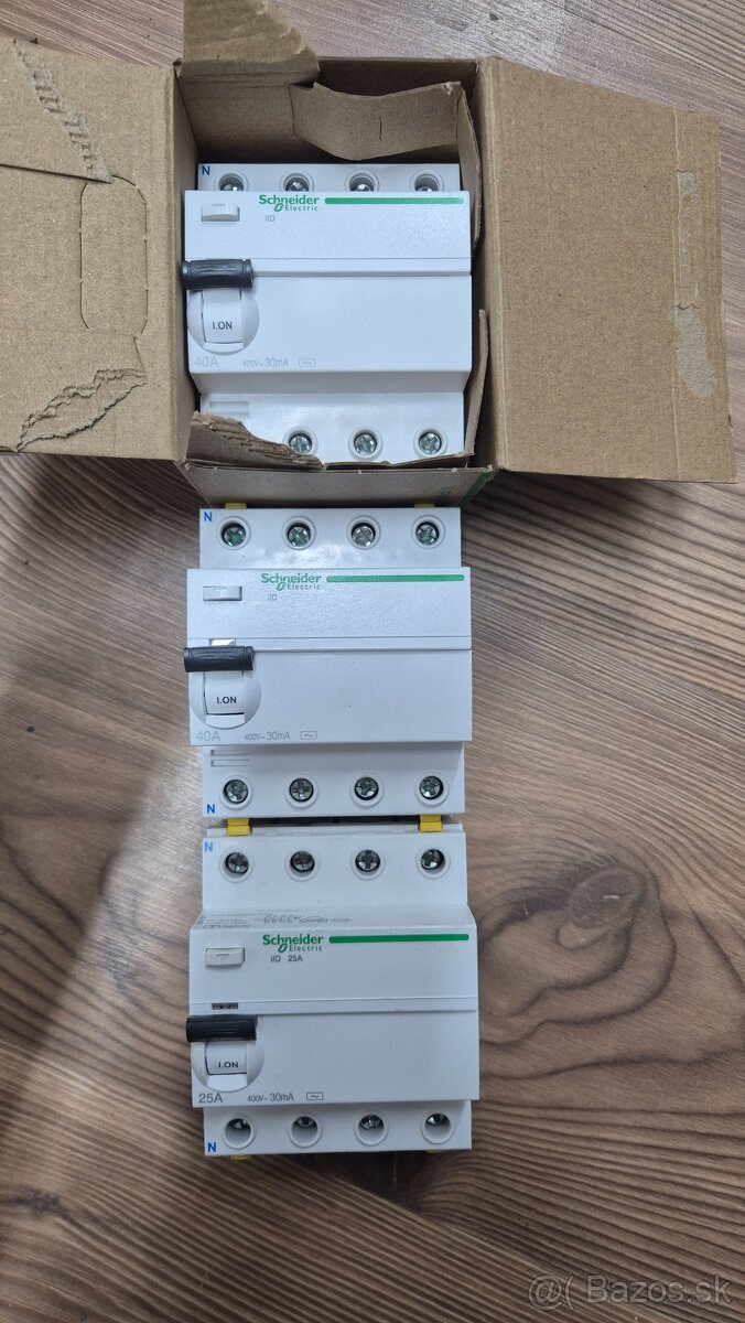 Prúdové chrániče - 2