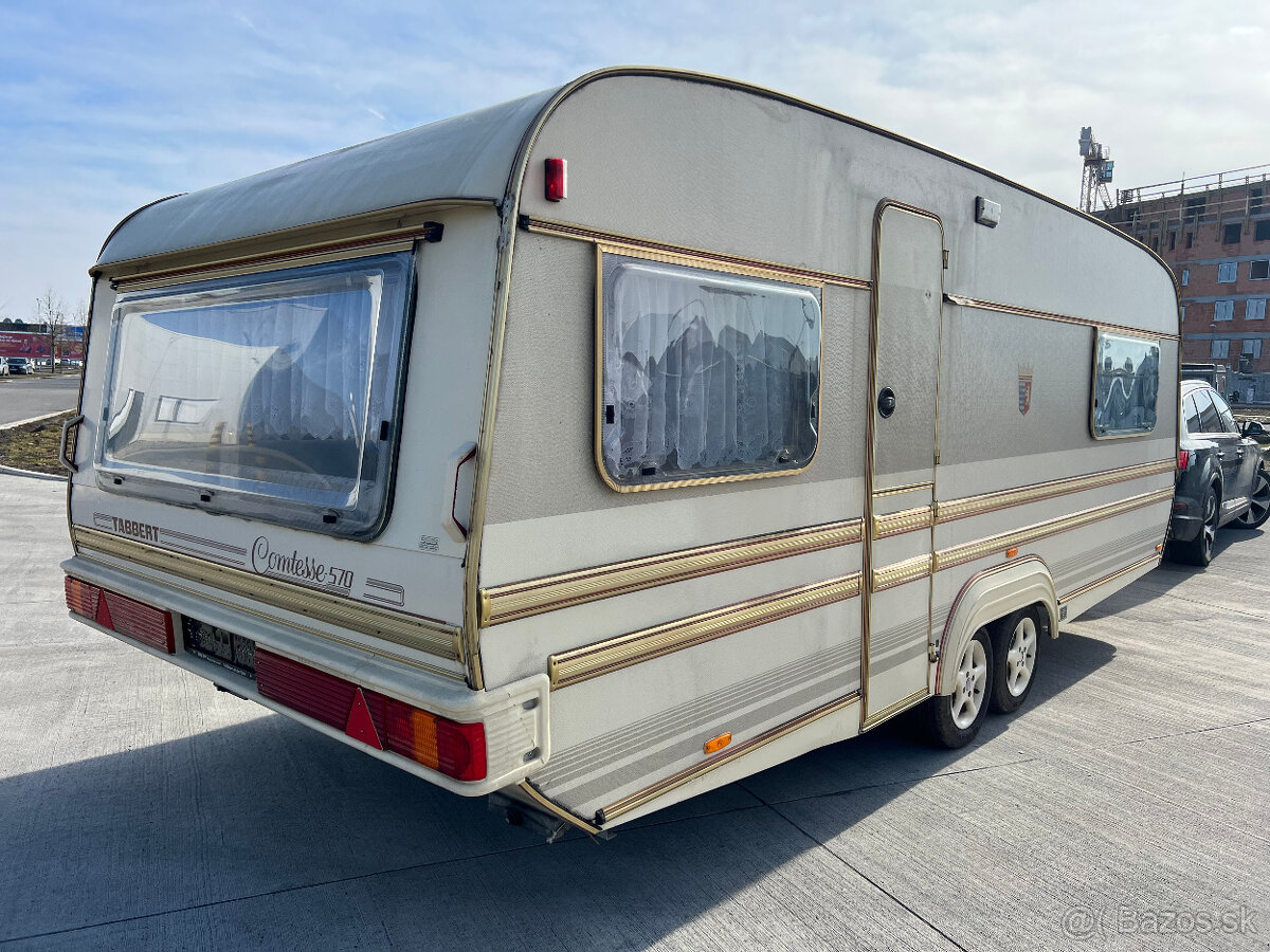 Karavan Tabbert Comtesse 570-dvounáprava-TOP kvalita - 2