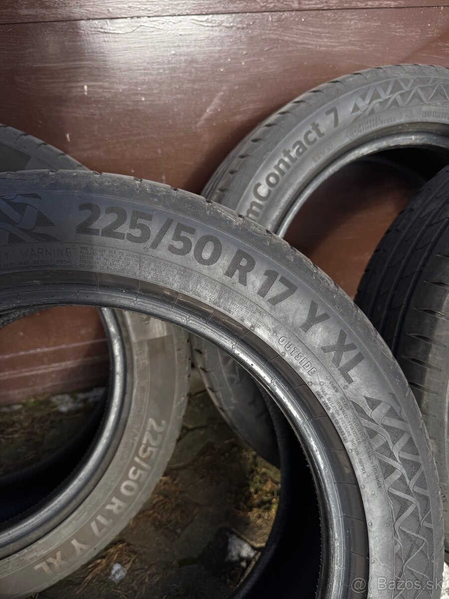 Continental PremiumContact 7 225/50 r17 98Y XL - 2