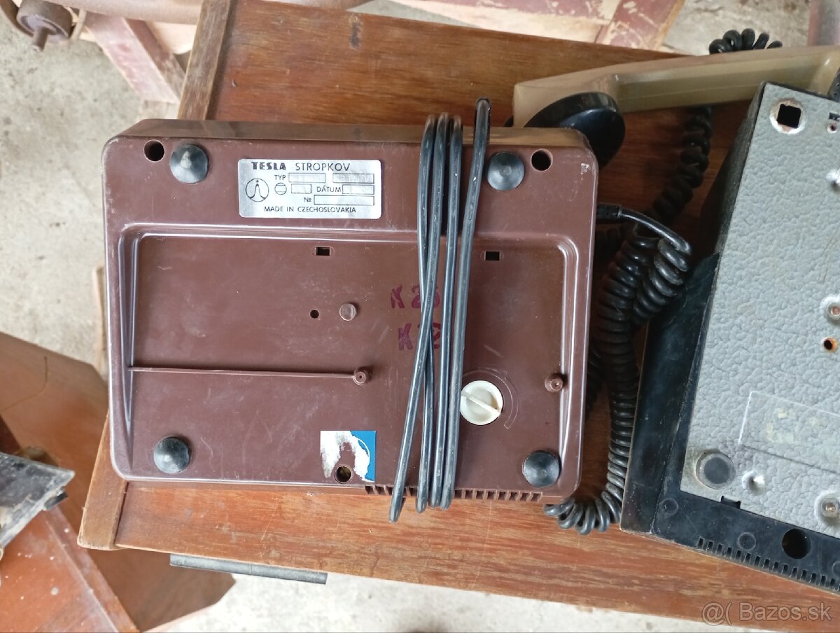 Staré telefóny - 2