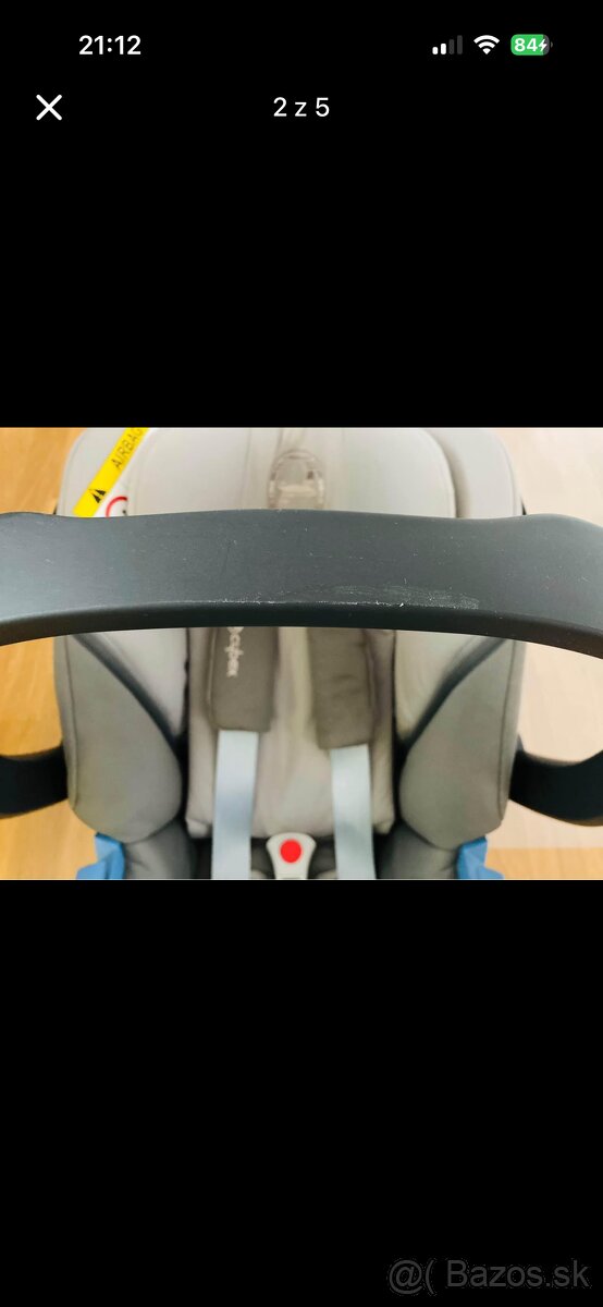 Vajíčko Cybex Aton 5 s isofixom - 2
