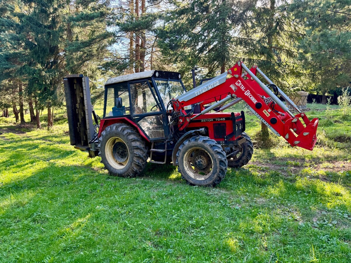 Zetor 7245 s čelným nakladačom - 2