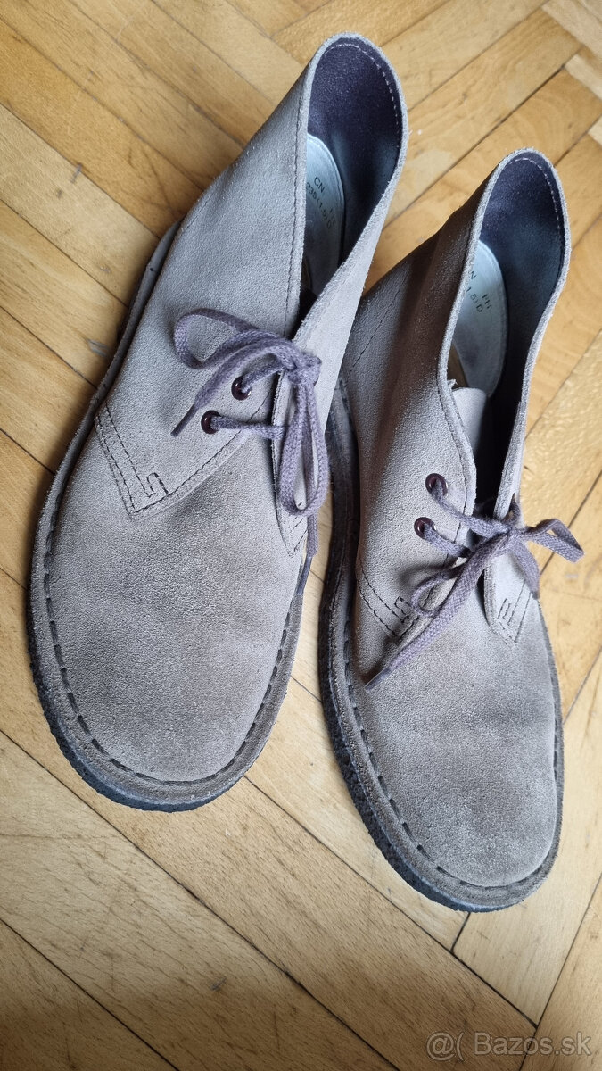 celokožené dámske topánky Clarks Originals Desert Boot 23,5 - 2