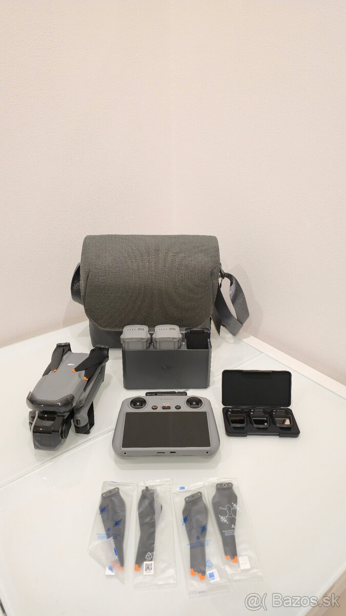 Predám Dron DJI Air 3S Fly More Combo (RC2) plná záruka - 2