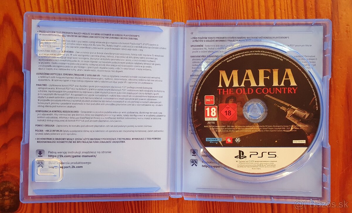 Predám hru Mafia The Old Country na PS5 - 2