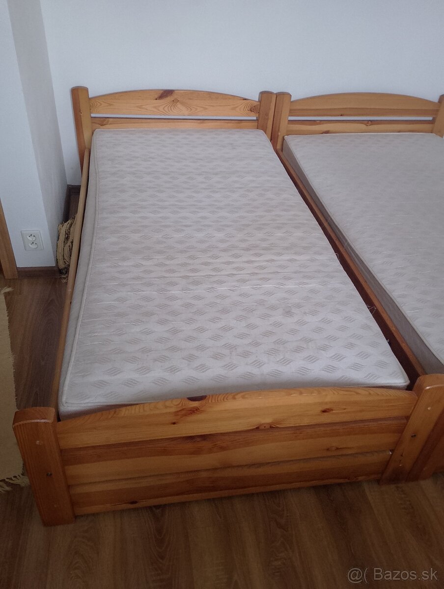 Drevené postele - 2