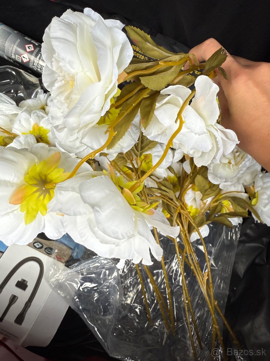 Umele pivonie 11ks Nove - 2