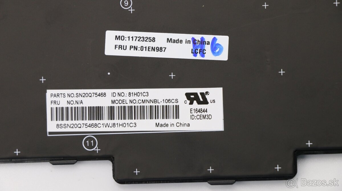 Predám úplne novú zabalenú klávesnicu pre Lenovo 01EN989 - 2
