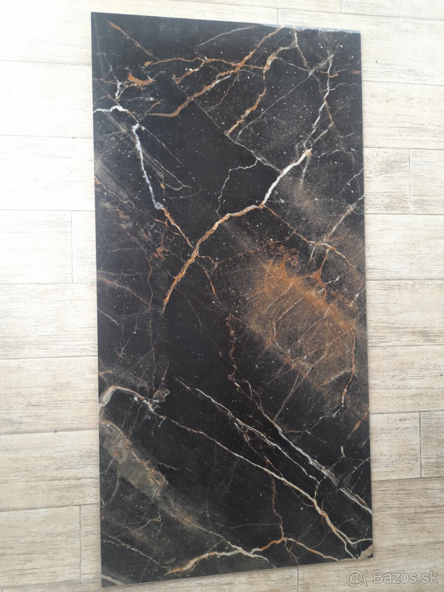 Dlažba čierna leštená 60x120 - 2