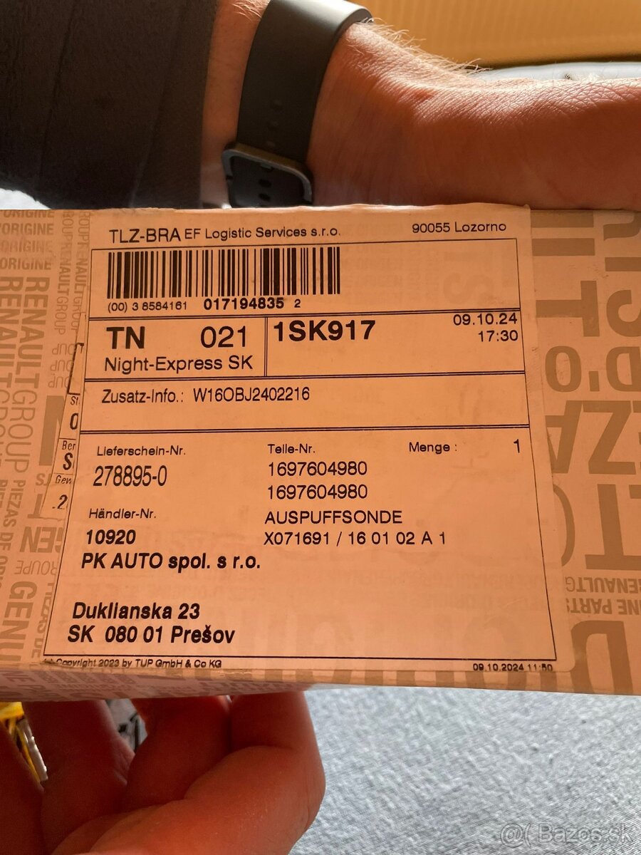 Teplelné snímače DPF - 2