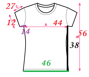 Pásikavé modrobiele tričko - 2